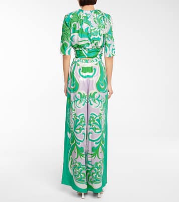 Bedrucktes Cropped-Top | Emilio Pucci Beach