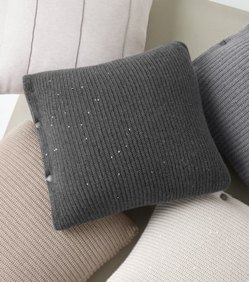 Cuscino in cashmere e seta | Brunello Cucinelli