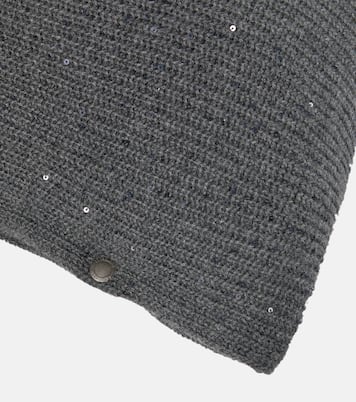 Cuscino in cashmere e seta | Brunello Cucinelli