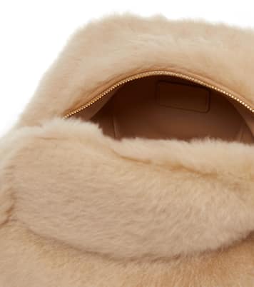 Puffy Pouch shearling clutch | Loro Piana
