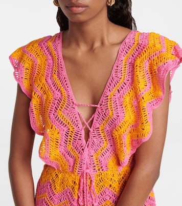 Miniabito Melilssa in crochet di cotone | Anna Kosturova
