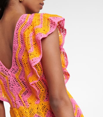 Miniabito Melilssa in crochet di cotone | Anna Kosturova