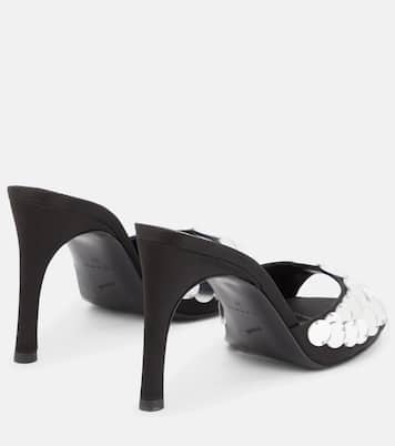 Verzierte Pantoletten aus Leder | Coperni