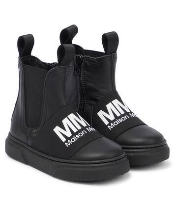 Botines de piel con logo | MM6 Maison Margiela Kids