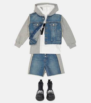 Botines de piel con logo | MM6 Maison Margiela Kids