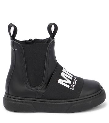 Botines de piel con logo | MM6 Maison Margiela Kids