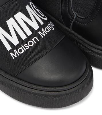 Botines de piel con logo | MM6 Maison Margiela Kids