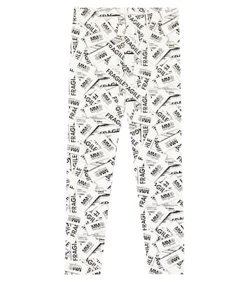 Leggings in misto cotone | MM6 Maison Margiela Kids