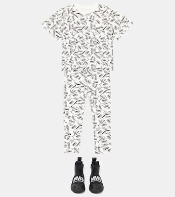 Leggings in misto cotone | MM6 Maison Margiela Kids
