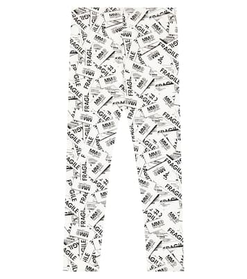 Leggings in misto cotone | MM6 Maison Margiela Kids