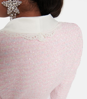 Giacca cropped in tweed | Alessandra Rich