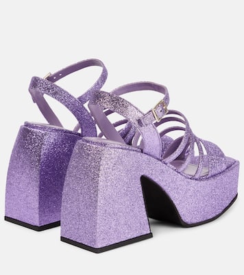 Bulla Chibi glitter platform sandals | Nodaleto