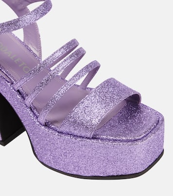 Bulla Chibi glitter platform sandals | Nodaleto