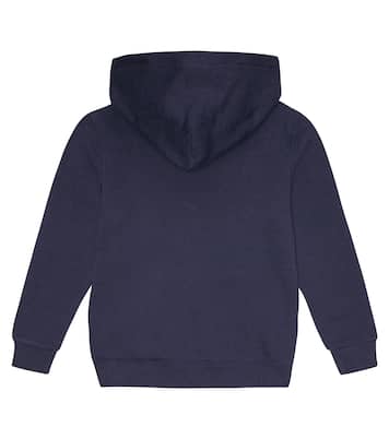 Logo cotton-blend jersey hoodie | Polo Ralph Lauren Kids