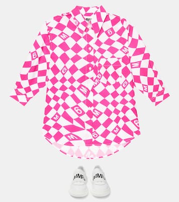 Abito chemisier in cotone | MM6 Maison Margiela Kids