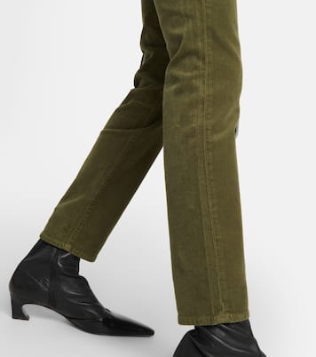 Roxanne mid-rise corduroy slim jeans | 7 For All Mankind
