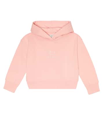 Felpa in cotone con logo e cappuccio | Woolrich Kids