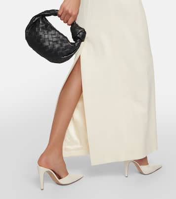 Gonna lunga in lana vergine | Wardrobe.NYC