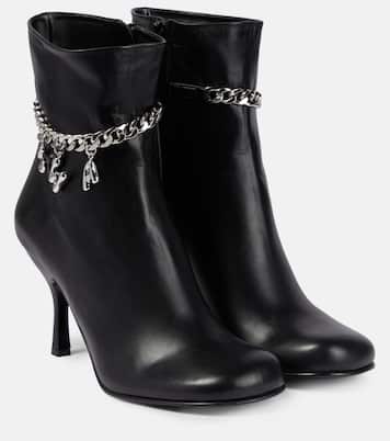 Bottines en cuir à ornements | JW Anderson
