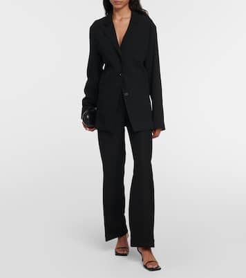 Pantaloni regular in misto lana | Toteme