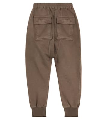 Prisoner cotton jersey sweatpants | Rick Owens Kids