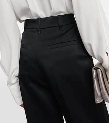 Pantaloni regular a vita media | Brunello Cucinelli