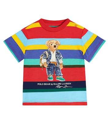 Bébé – T-shirt Polo Bear rayé en coton | Polo Ralph Lauren Kids