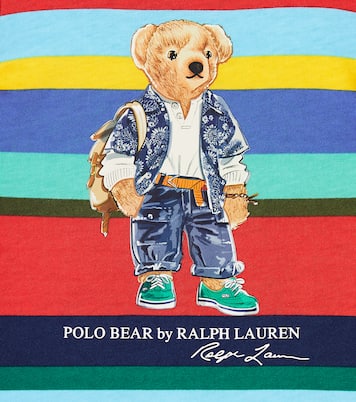 Bébé – T-shirt Polo Bear rayé en coton | Polo Ralph Lauren Kids