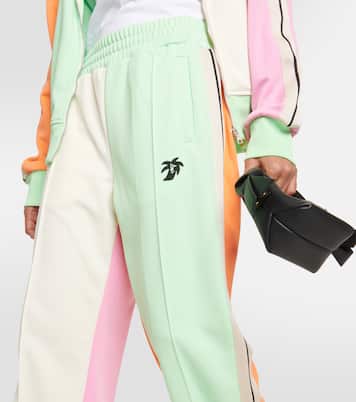 Logo colorblocked track pants | Palm Angels