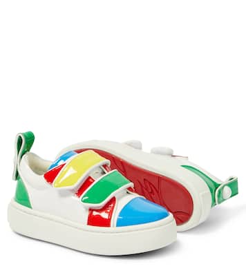 Toyototoy patent leather sneakers | Christian Louboutin Kids