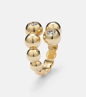 Bague Audrey Large en or 18 ct et diamants | Melissa Kaye