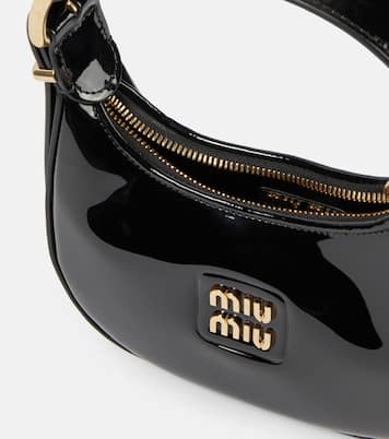 Sac Vernice Mini en cuir verni | Miu Miu