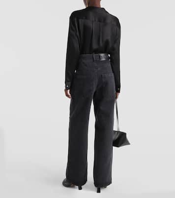 Jean ample Anagram à taille haute | Loewe