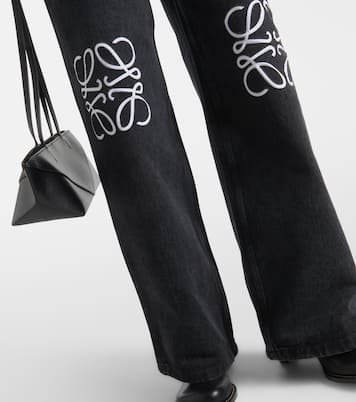 Jean ample Anagram à taille haute | Loewe