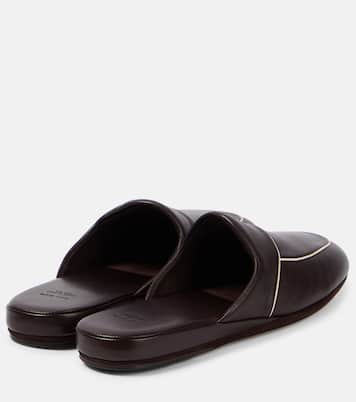 Slippers Beck in pelle  | The Row