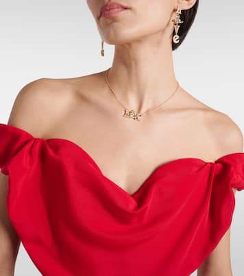 Roderica crystal-embellished necklace | Vivienne Westwood