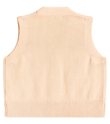Pull sans manches Flowers en coton | Tinycottons