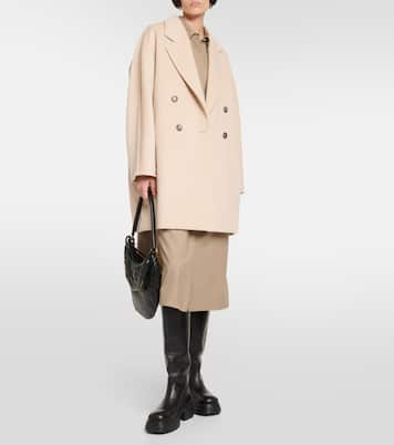 Abrigo marinero cruzado Pila de mezcla de lana | Max Mara