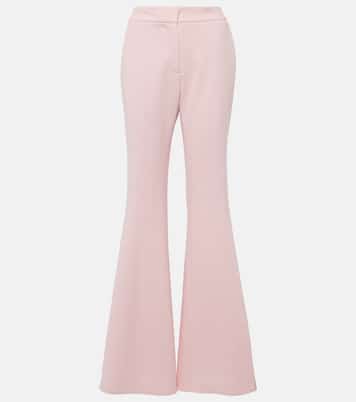 Desmond virgin wool crêpe flared pants | Gabriela Hearst
