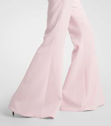 Desmond virgin wool crêpe flared pants | Gabriela Hearst
