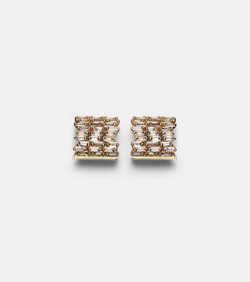 Boucles d'oreilles en or 18 ct et diamants | Suzanne Kalan
