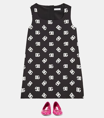 Kleid aus einem Seidengemisch | Dolce&Gabbana Kids