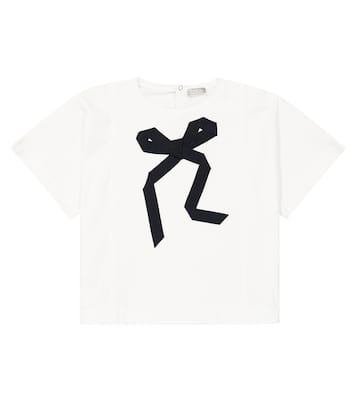 Printed cotton-blend T-shirt | Il Gufo