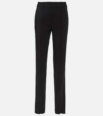 Gerade Low-Rise-Hose aus Gabardine | Saint Laurent