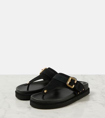 Sandali infradito Nil in suede | Chloé