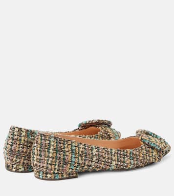 Ballerine Venezia in bouclé | Gianvito Rossi