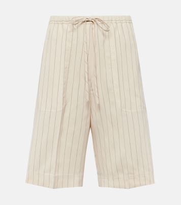 Shorts in twill a righe | Toteme