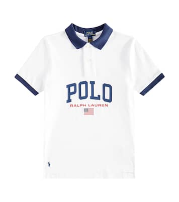 Camiseta de jersey de algodón con logo | Polo Ralph Lauren Kids