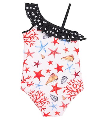 Bedruckter Badeanzug Capri | Dolce&Gabbana Kids