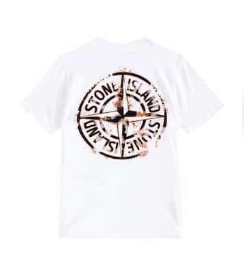 T-shirt Compass en coton | Stone Island Junior